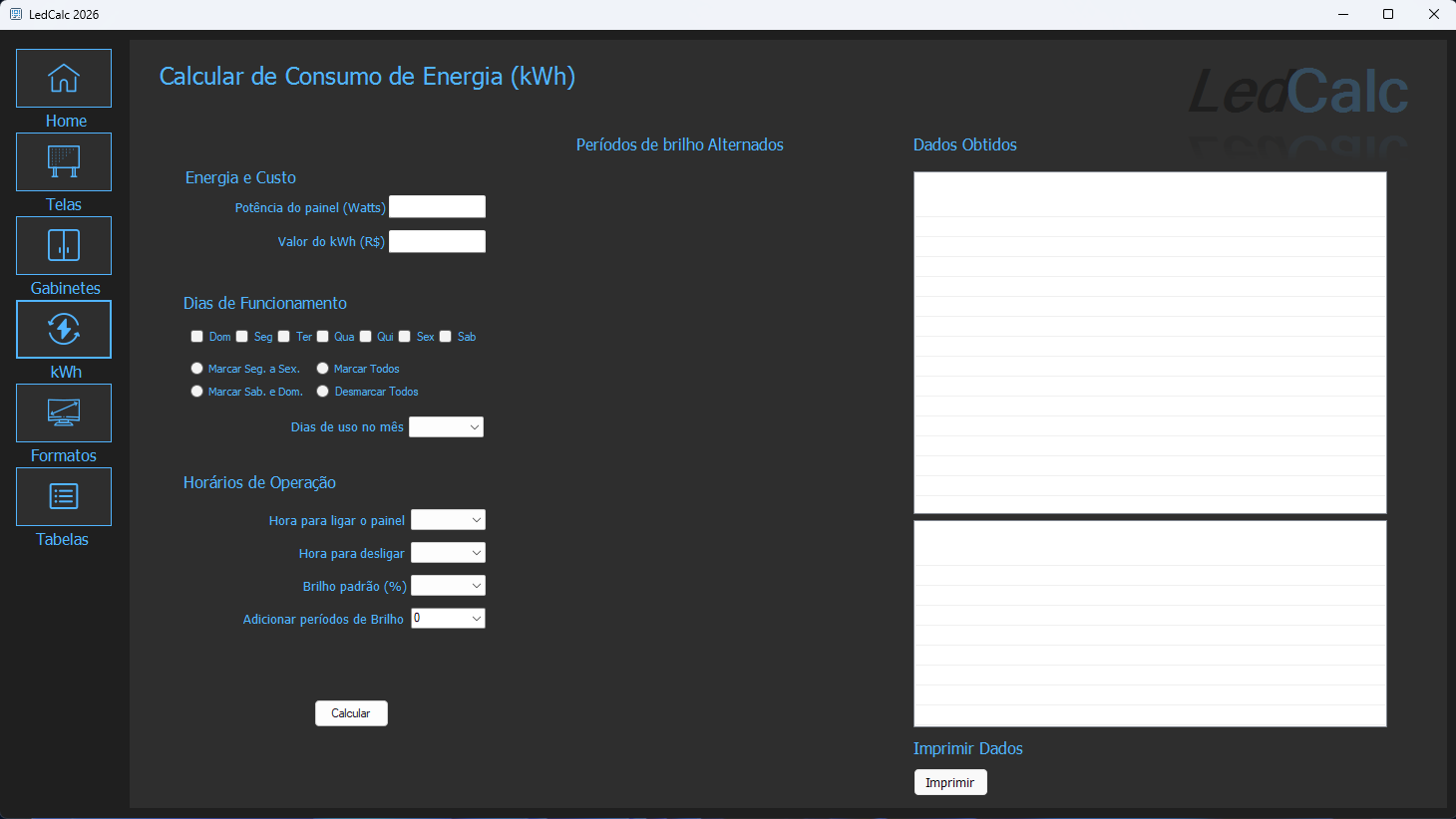 Capa do MediaFusion LedCalc